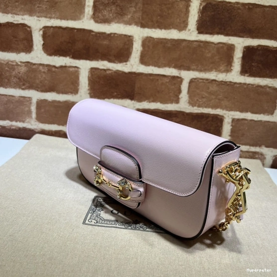 Hyper Peter shoulder small Horsebit bag-23.5*13*7cm 1955 Gucci 0818